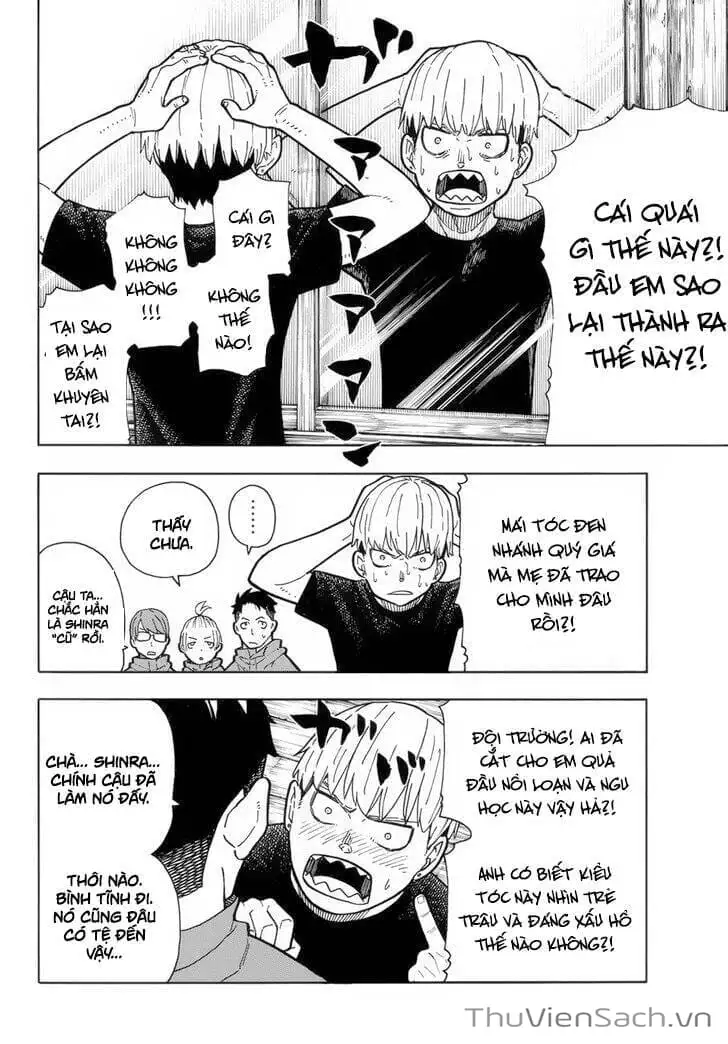 Truyện Tranh Biệt Đội Lính Cứu Hỏa - Fire Force trang 4