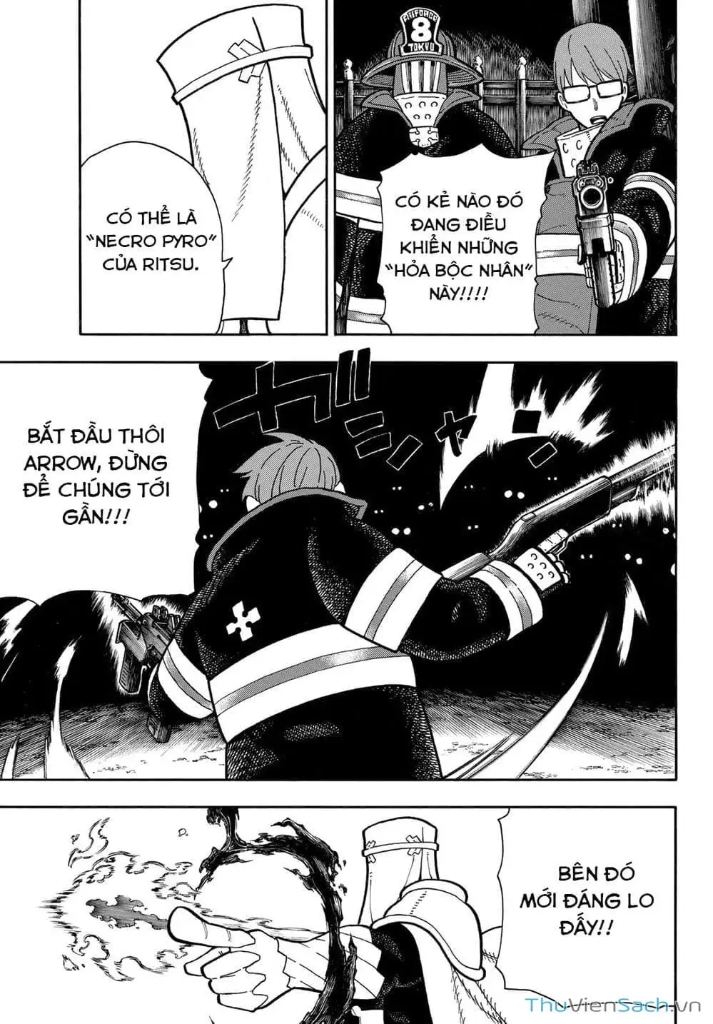 Truyện Tranh Biệt Đội Lính Cứu Hỏa - Fire Force trang 4