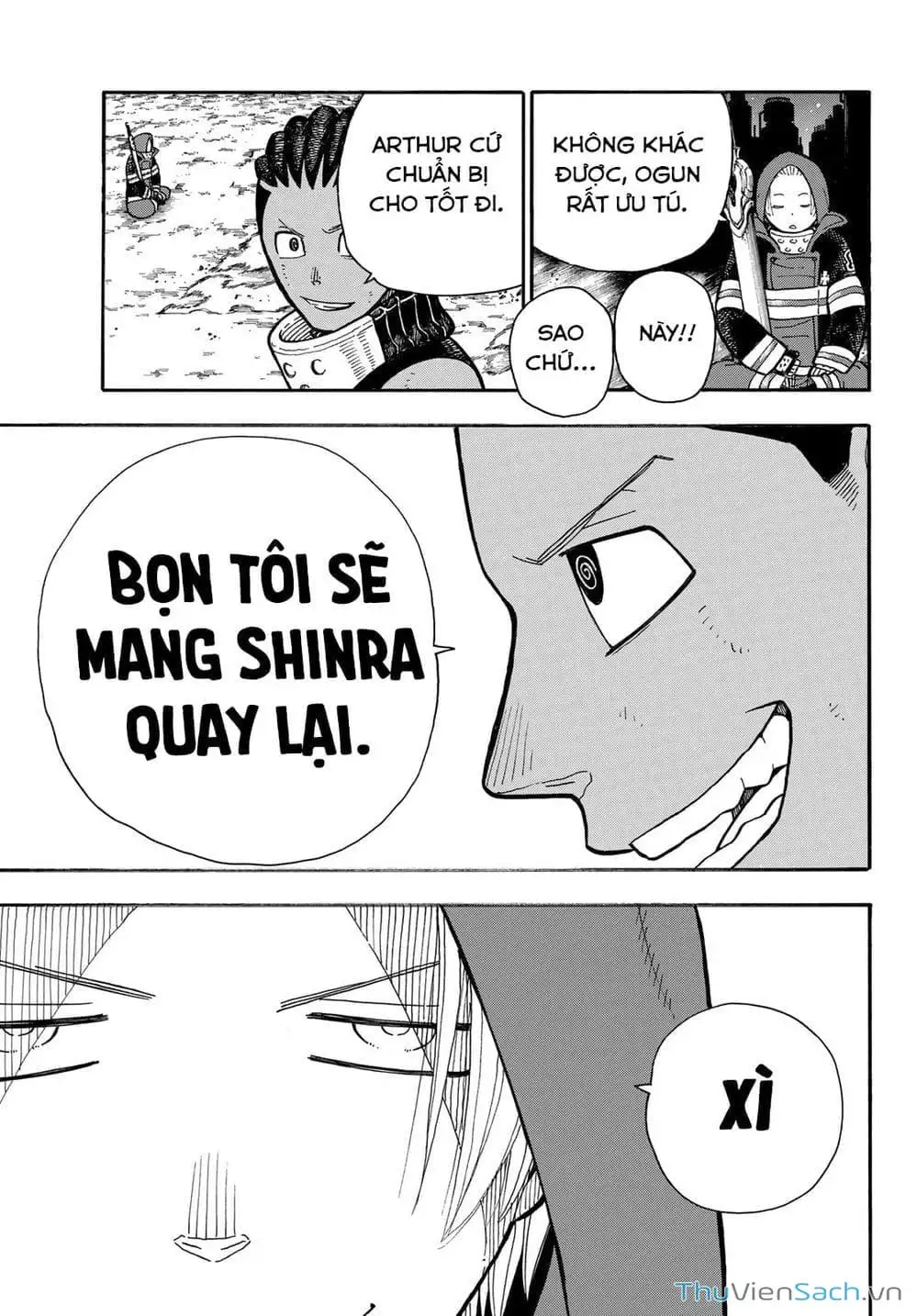 Truyện Tranh Biệt Đội Lính Cứu Hỏa - Fire Force trang 4