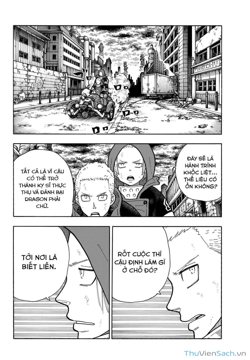 Truyện Tranh Biệt Đội Lính Cứu Hỏa - Fire Force trang 4