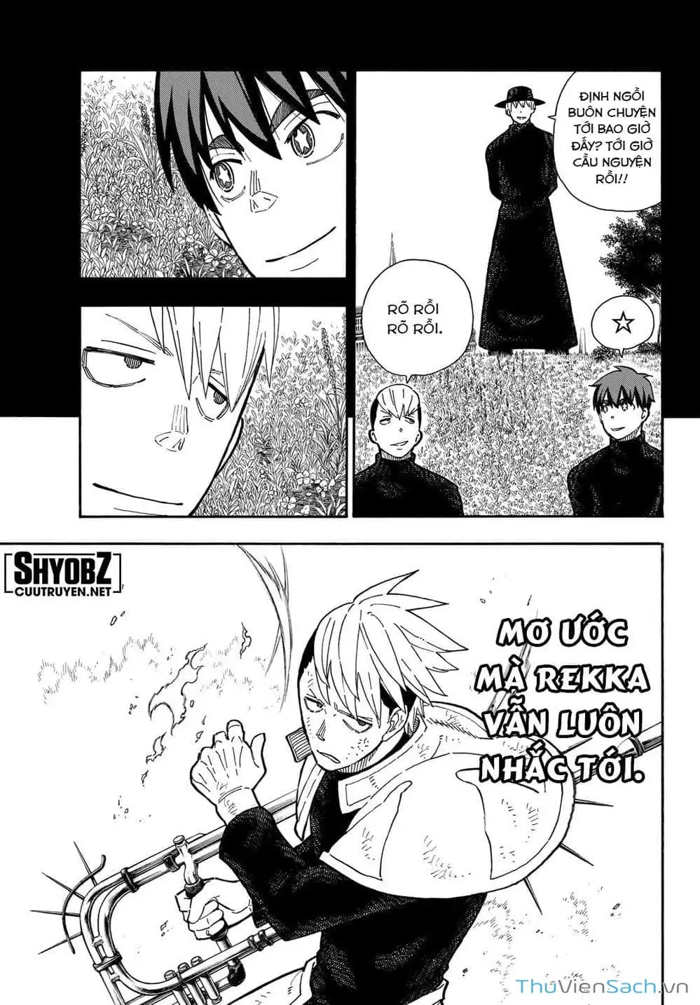 Truyện Tranh Biệt Đội Lính Cứu Hỏa - Fire Force trang 4