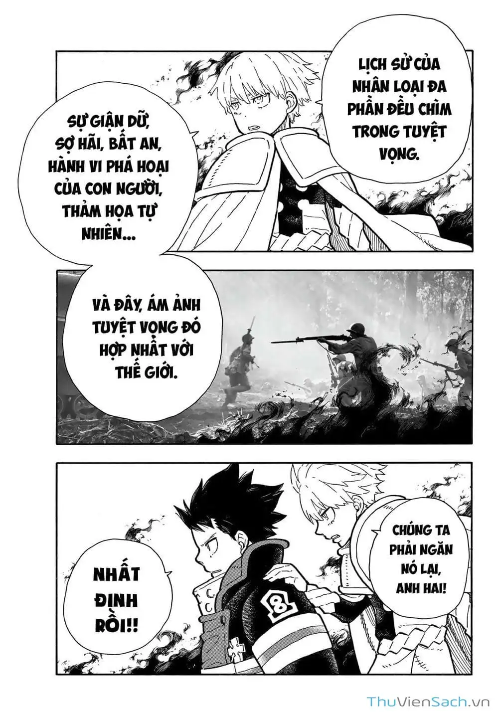 Truyện Tranh Biệt Đội Lính Cứu Hỏa - Fire Force trang 4