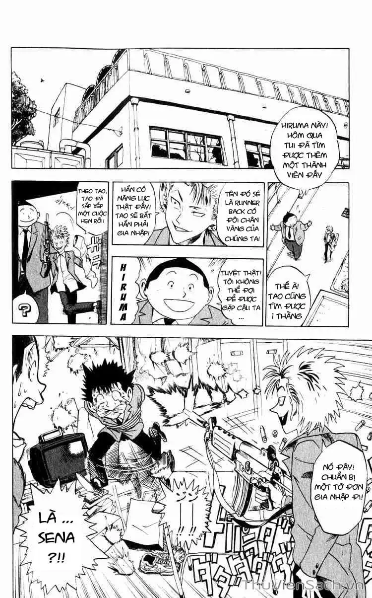 Truyện Tranh Lá Chắn Mắt - Eyeshield 21 trang 6