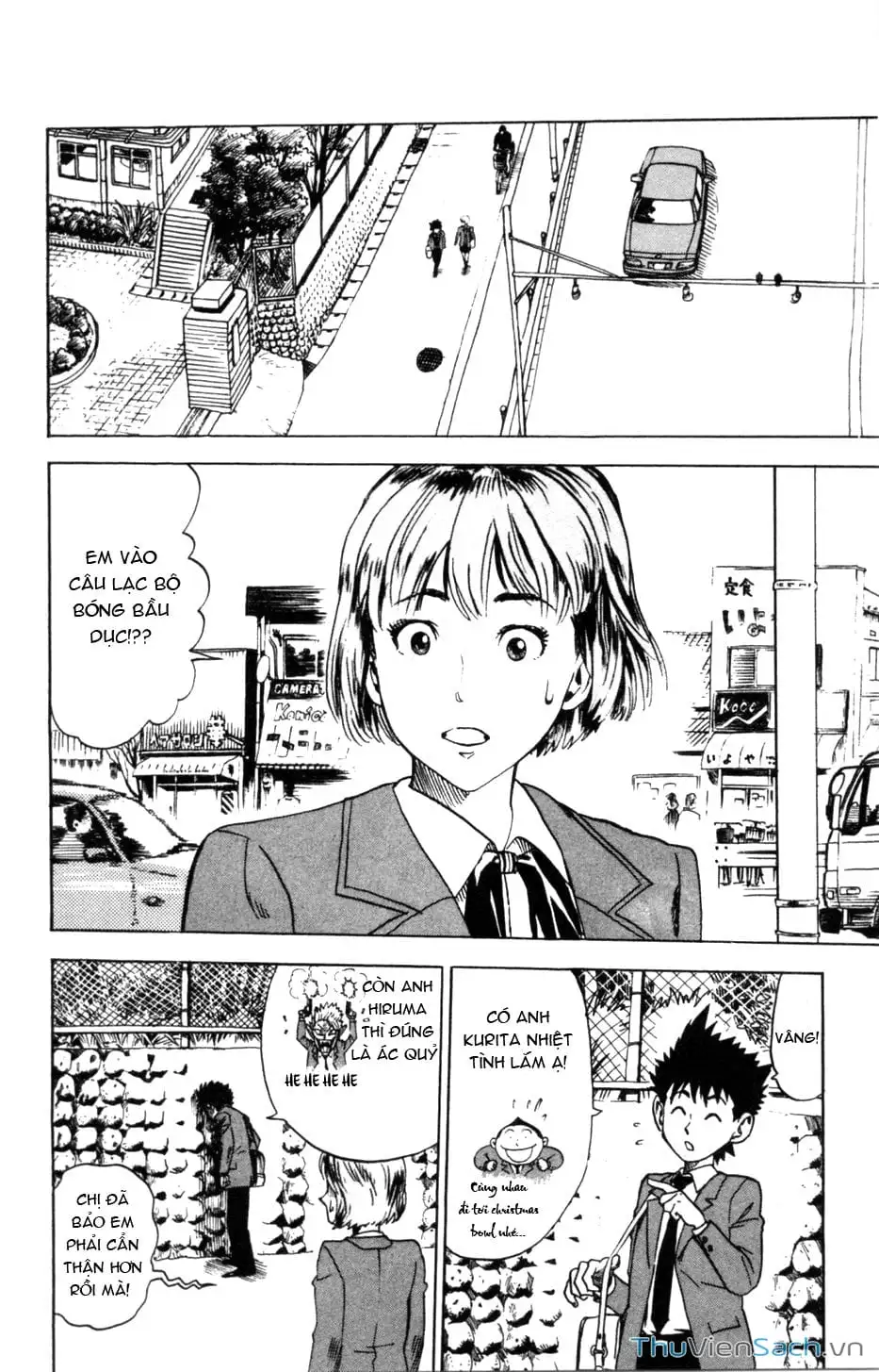 Truyện Tranh Lá Chắn Mắt - Eyeshield 21 trang 6