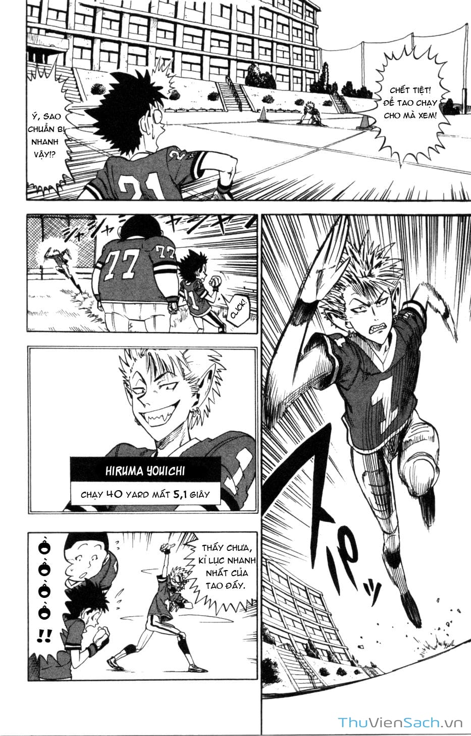 Truyện Tranh Lá Chắn Mắt - Eyeshield 21 trang 6