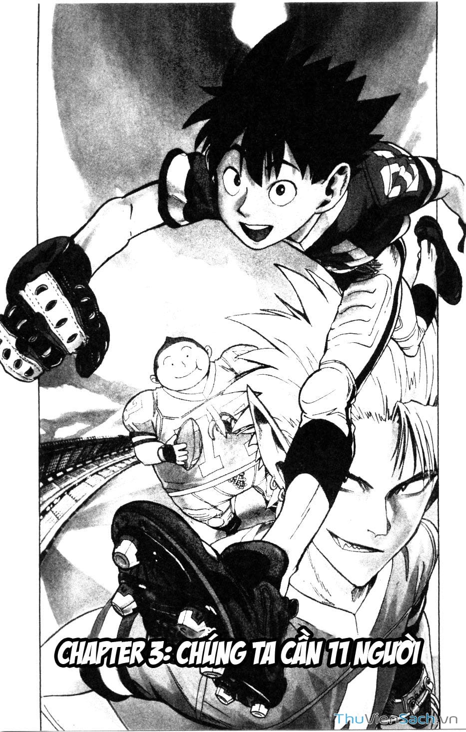 Truyện Tranh Lá Chắn Mắt - Eyeshield 21 trang 6