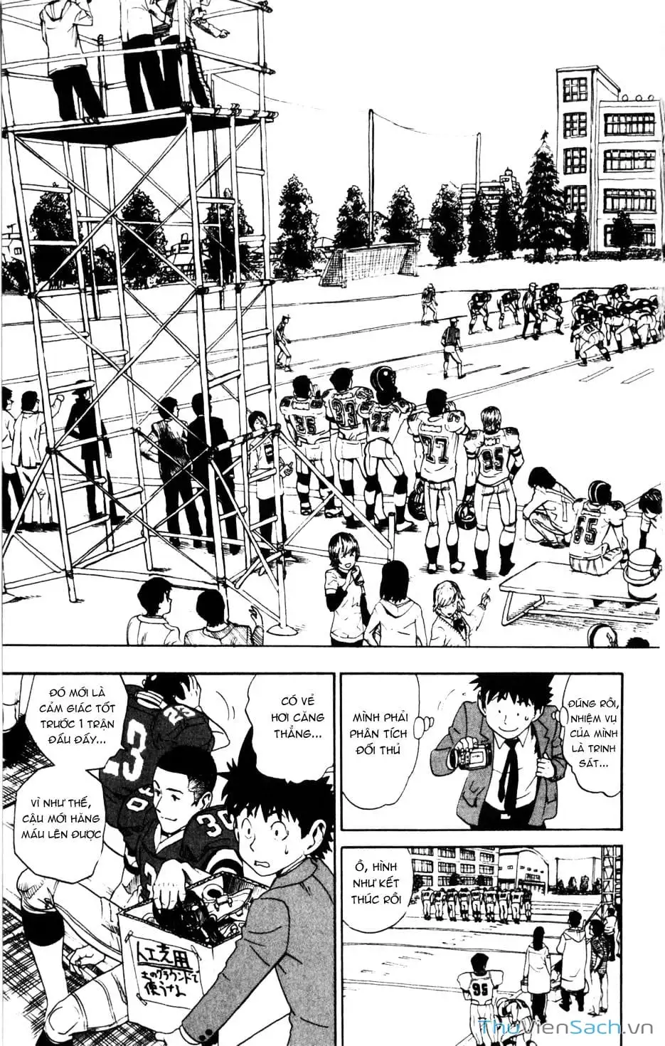 Truyện Tranh Lá Chắn Mắt - Eyeshield 21 trang 6
