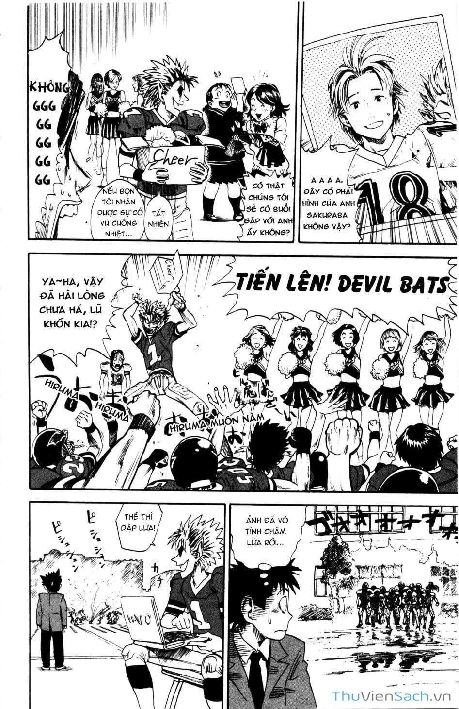 Truyện Tranh Lá Chắn Mắt - Eyeshield 21 trang 6
