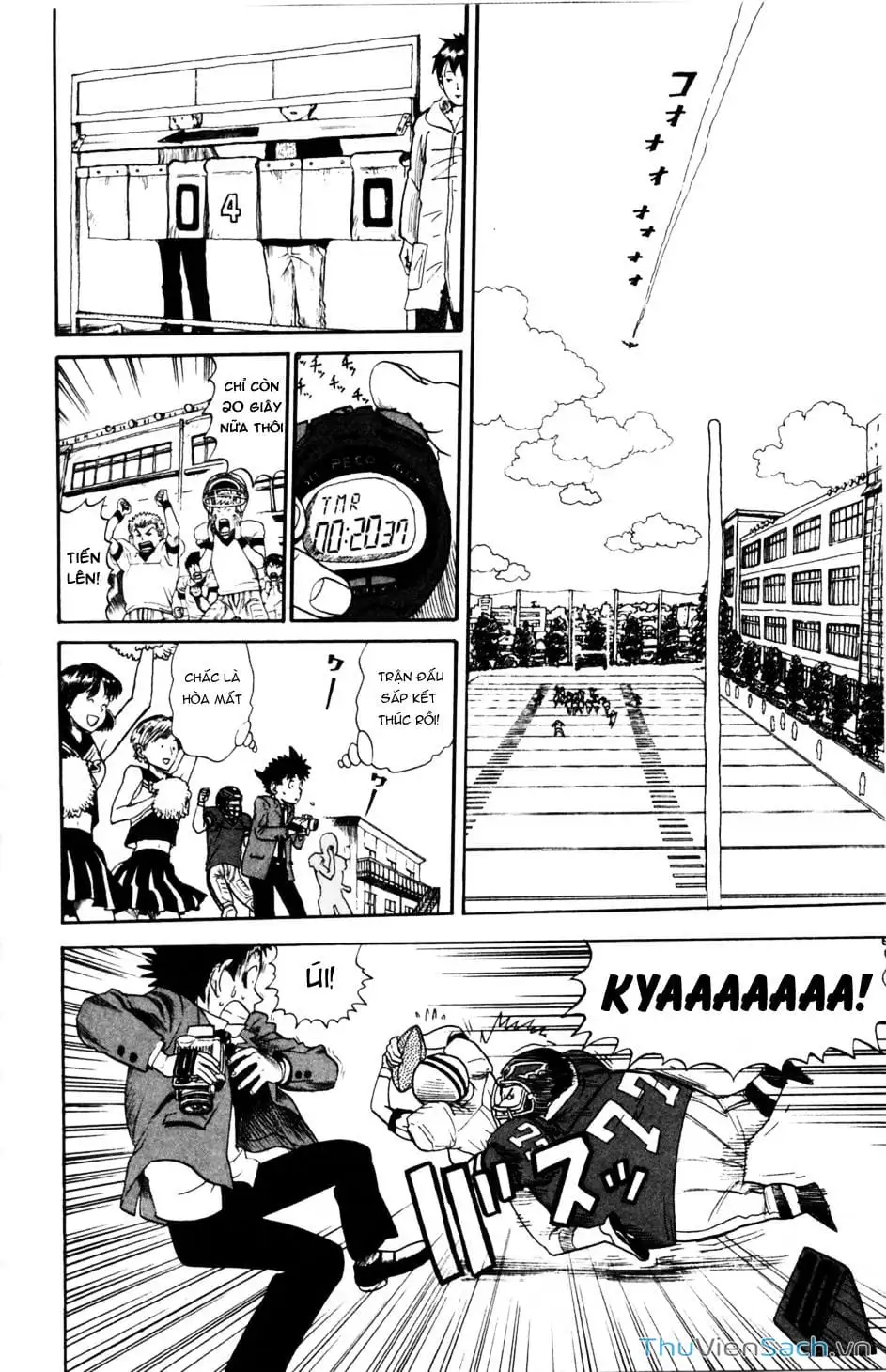 Truyện Tranh Lá Chắn Mắt - Eyeshield 21 trang 6