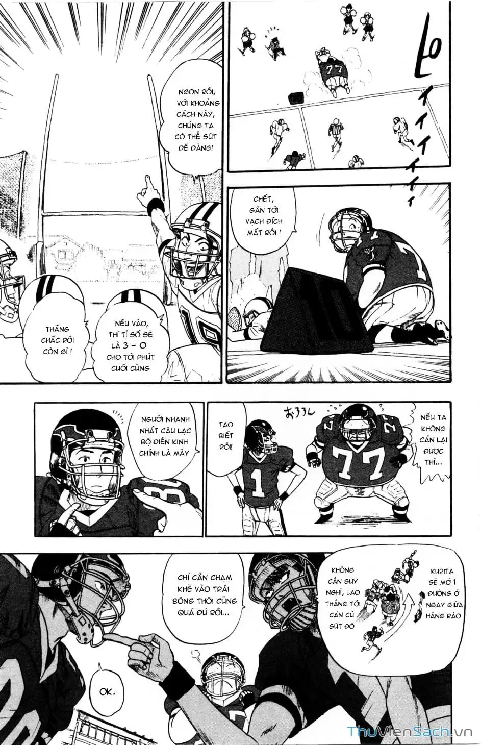 Truyện Tranh Lá Chắn Mắt - Eyeshield 21 trang 6