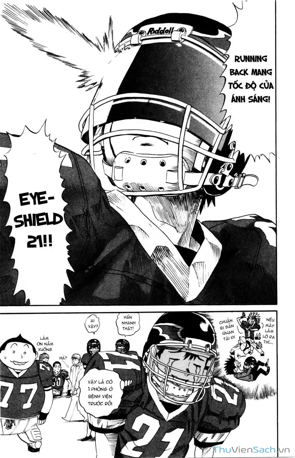 Truyện Tranh Lá Chắn Mắt - Eyeshield 21 trang 6