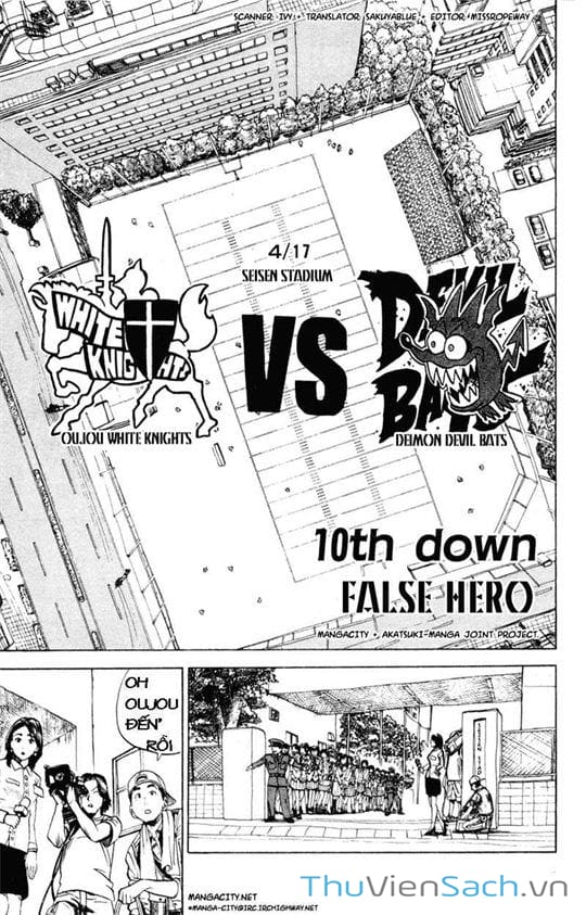 Truyện Tranh Lá Chắn Mắt - Eyeshield 21 trang 6