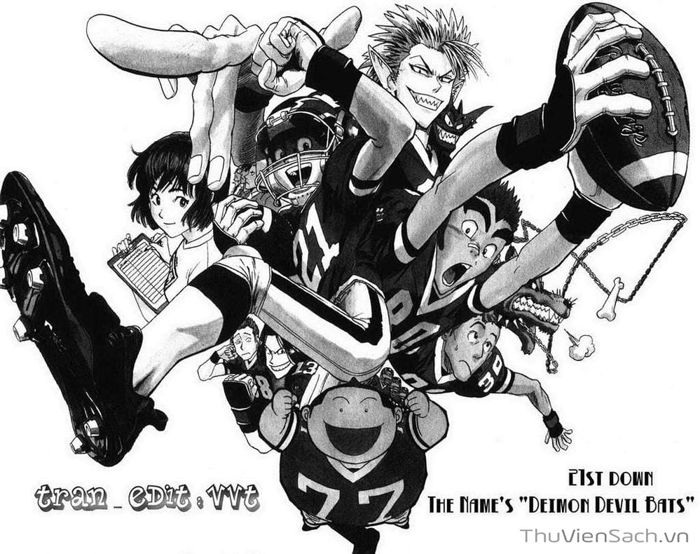 Truyện Tranh Lá Chắn Mắt - Eyeshield 21 trang 6