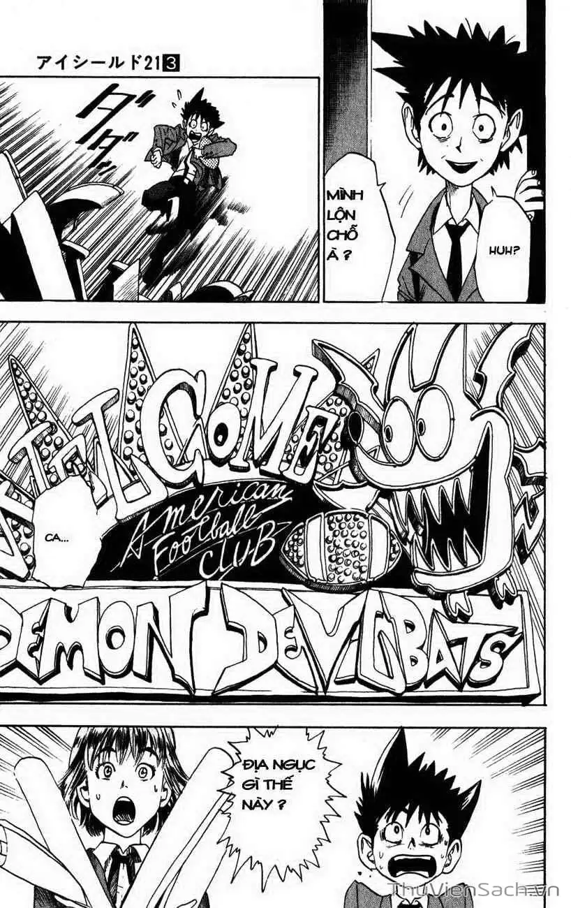 Truyện Tranh Lá Chắn Mắt - Eyeshield 21 trang 6