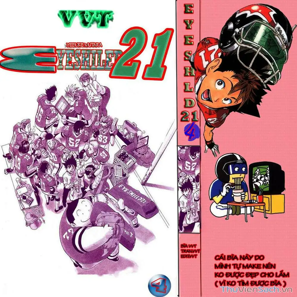 Truyện Tranh Lá Chắn Mắt - Eyeshield 21 trang 6