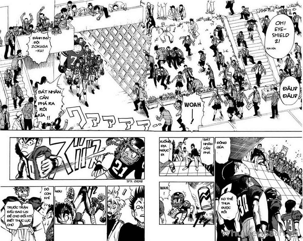 Truyện Tranh Lá Chắn Mắt - Eyeshield 21 trang 6