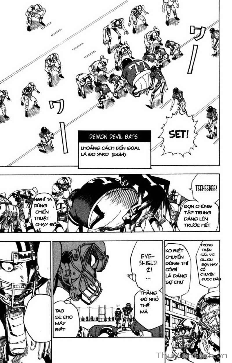 Truyện Tranh Lá Chắn Mắt - Eyeshield 21 trang 6
