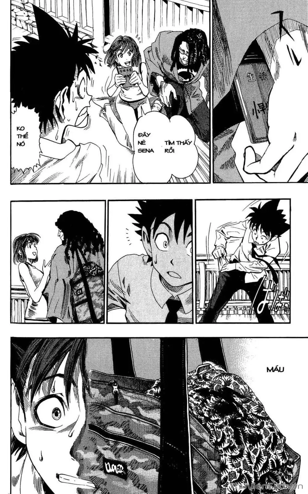 Truyện Tranh Lá Chắn Mắt - Eyeshield 21 trang 6