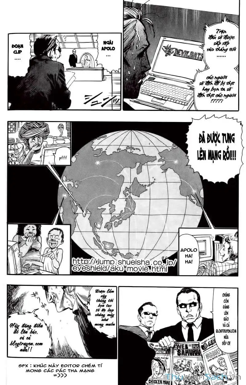 Truyện Tranh Lá Chắn Mắt - Eyeshield 21 trang 6