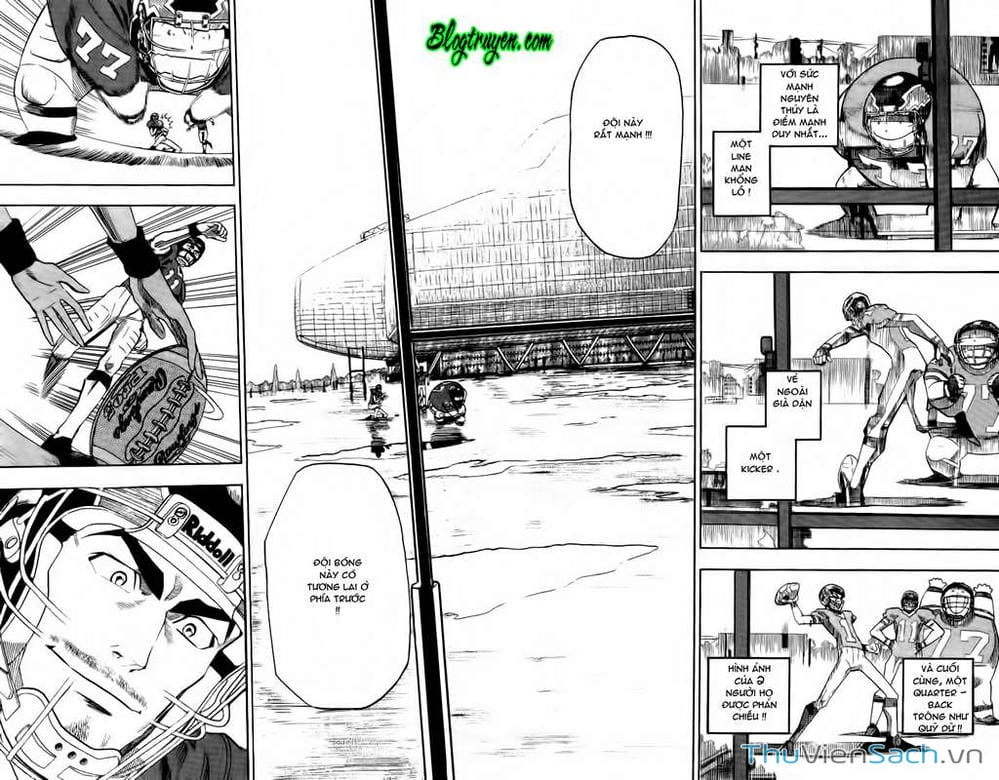 Truyện Tranh Lá Chắn Mắt - Eyeshield 21 trang 6