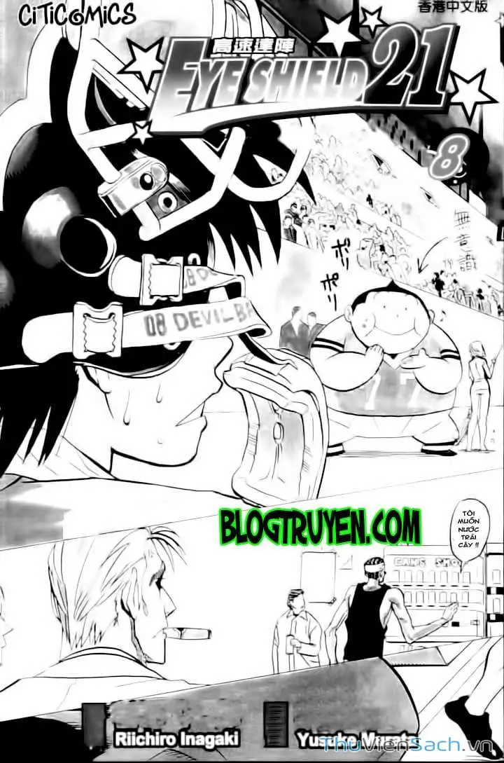 Truyện Tranh Lá Chắn Mắt - Eyeshield 21 trang 6