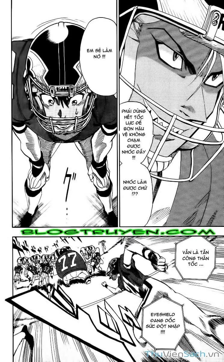 Truyện Tranh Lá Chắn Mắt - Eyeshield 21 trang 6