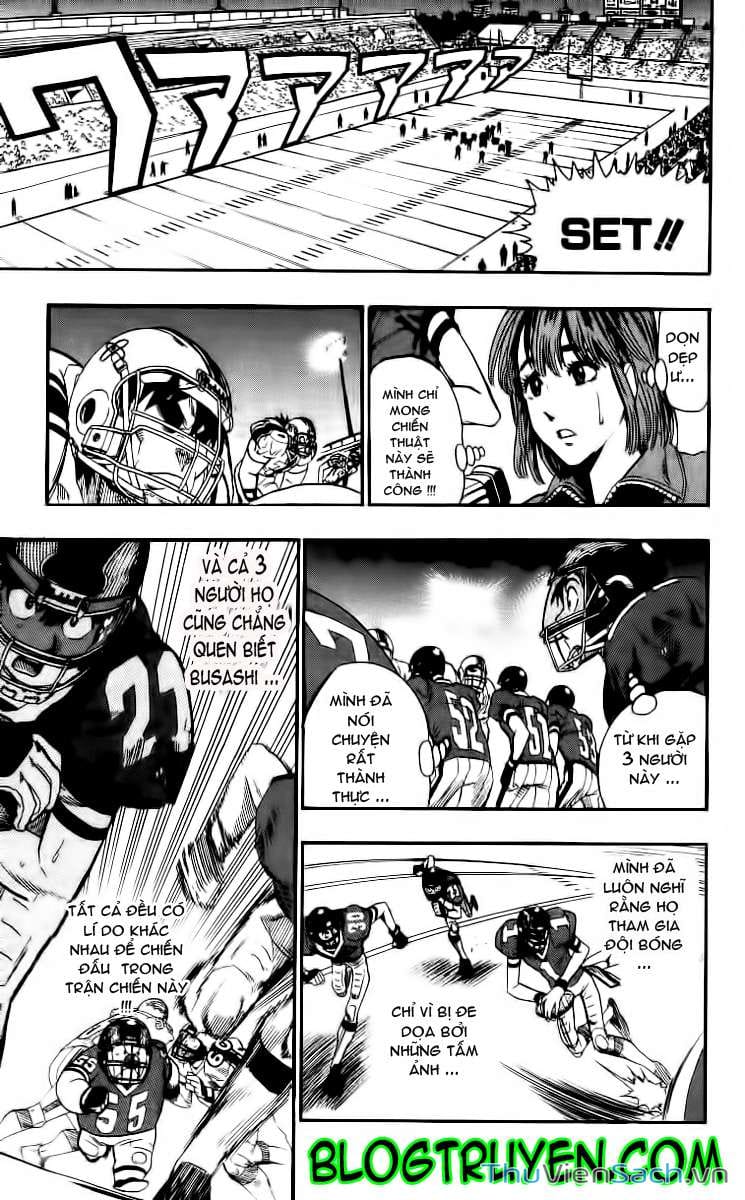 Truyện Tranh Lá Chắn Mắt - Eyeshield 21 trang 6