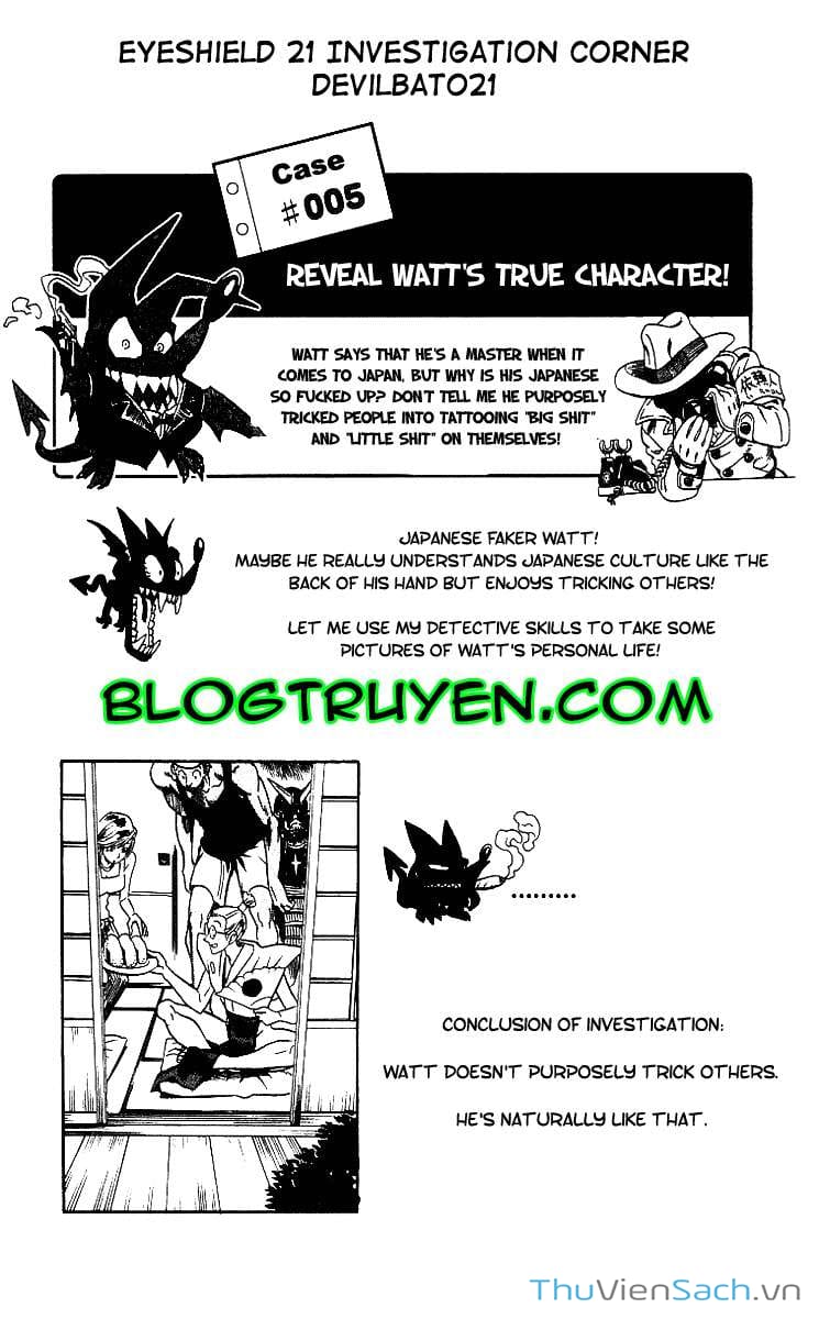 Truyện Tranh Lá Chắn Mắt - Eyeshield 21 trang 6
