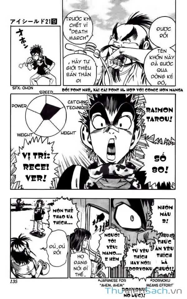 Truyện Tranh Lá Chắn Mắt - Eyeshield 21 trang 6