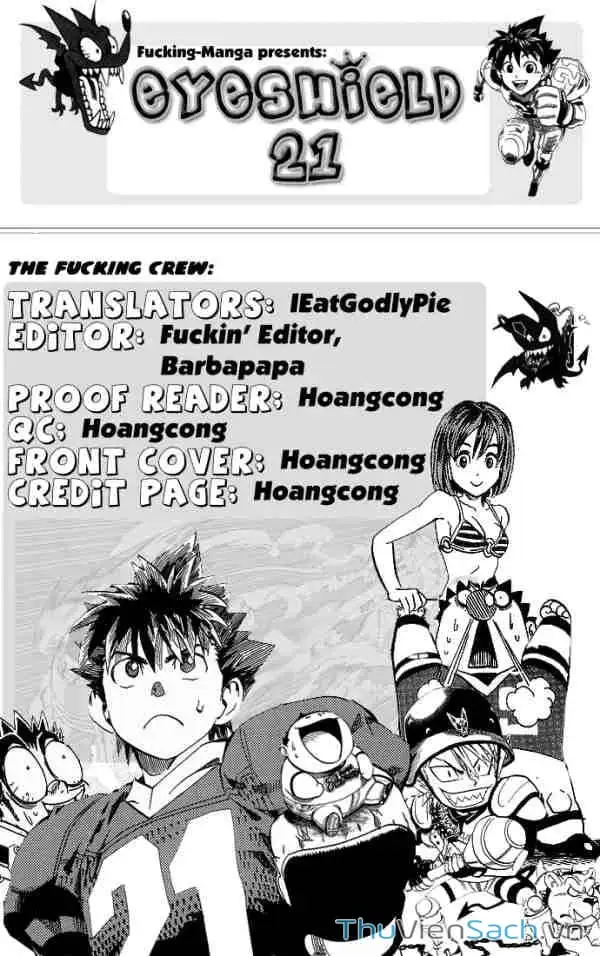 Truyện Tranh Lá Chắn Mắt - Eyeshield 21 trang 6