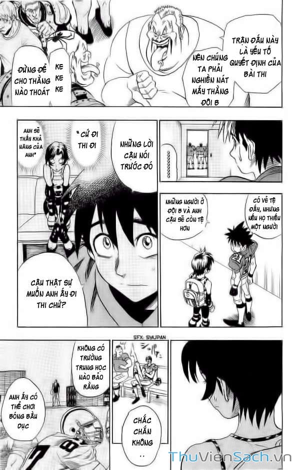 Truyện Tranh Lá Chắn Mắt - Eyeshield 21 trang 6