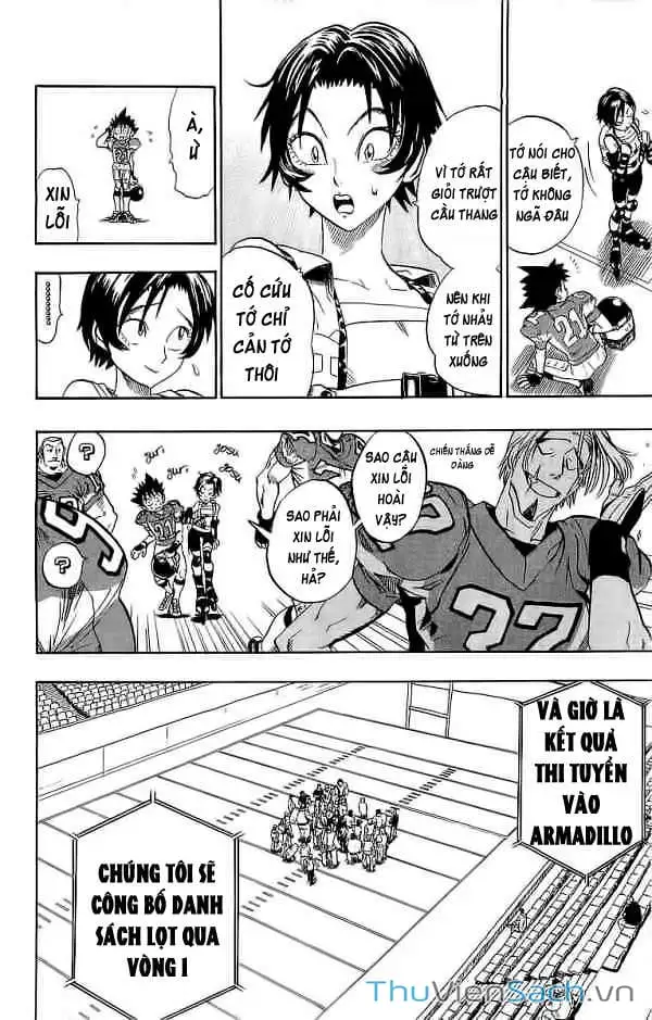 Truyện Tranh Lá Chắn Mắt - Eyeshield 21 trang 6
