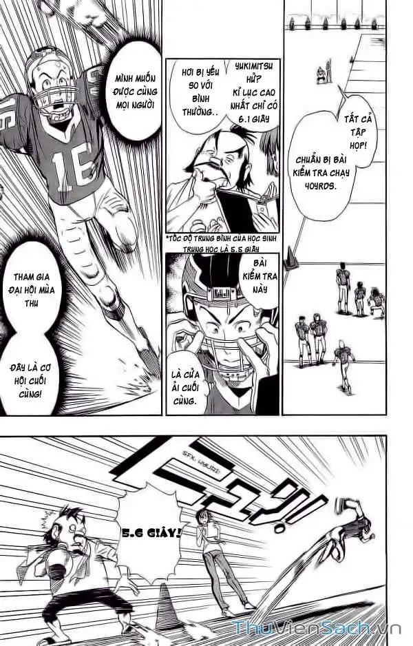 Truyện Tranh Lá Chắn Mắt - Eyeshield 21 trang 6