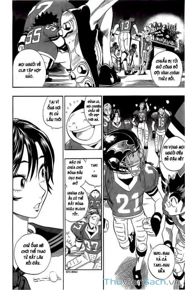 Truyện Tranh Lá Chắn Mắt - Eyeshield 21 trang 6