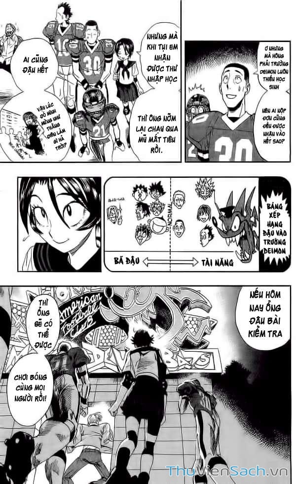 Truyện Tranh Lá Chắn Mắt - Eyeshield 21 trang 6