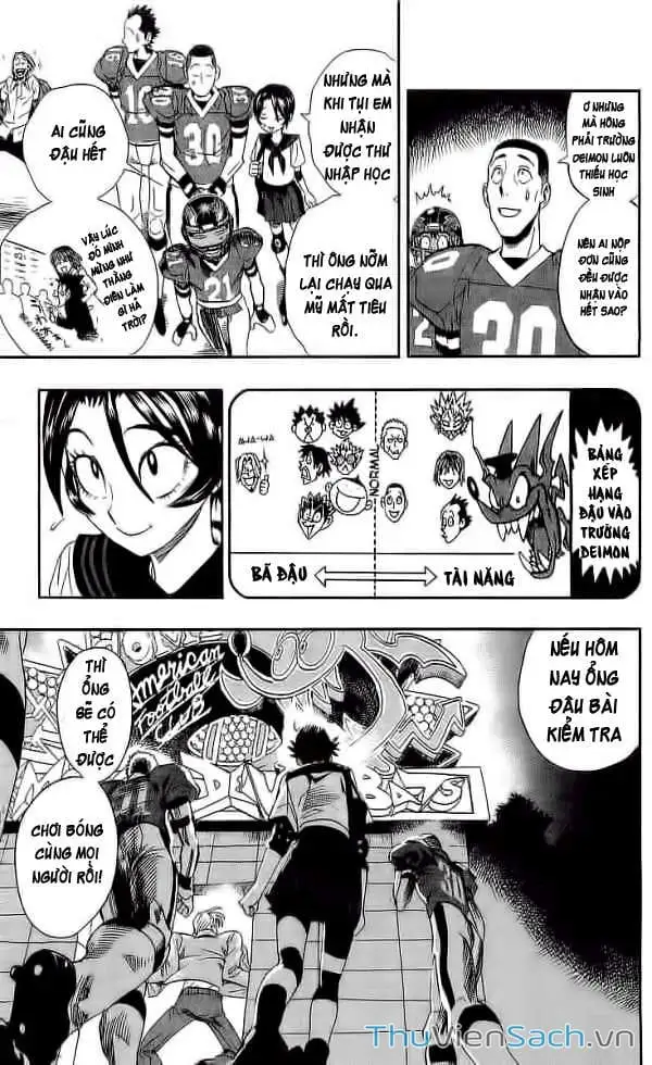 Truyện Tranh Lá Chắn Mắt - Eyeshield 21 trang 6