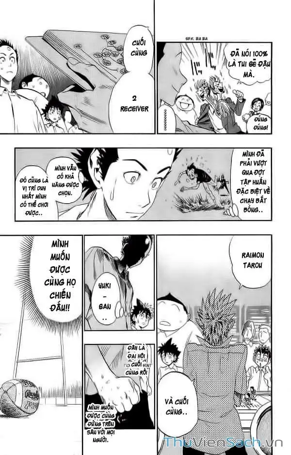 Truyện Tranh Lá Chắn Mắt - Eyeshield 21 trang 6