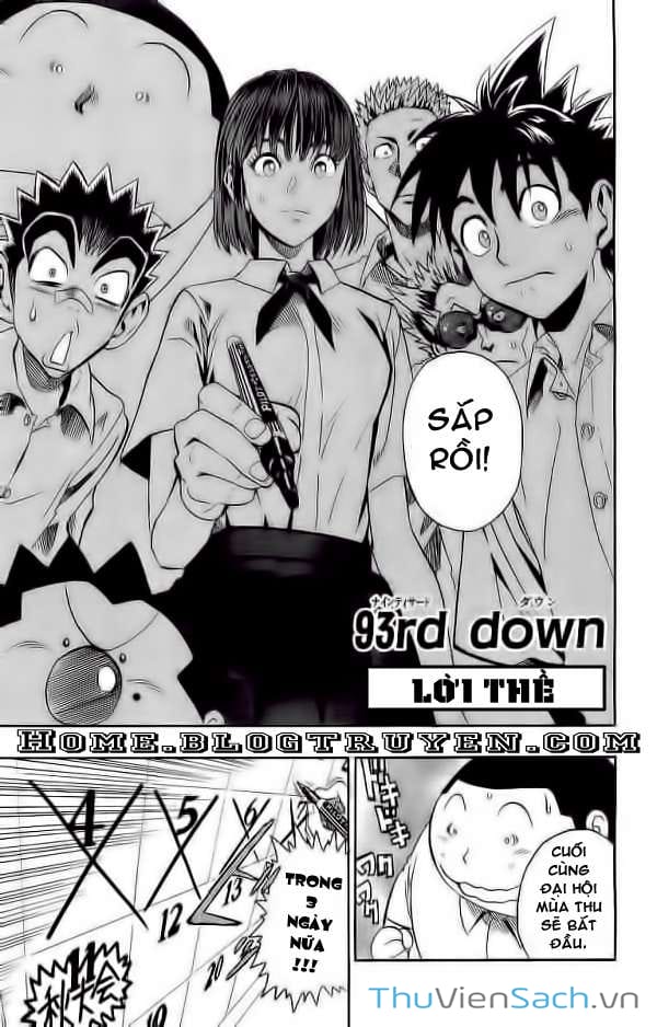 Truyện Tranh Lá Chắn Mắt - Eyeshield 21 trang 6