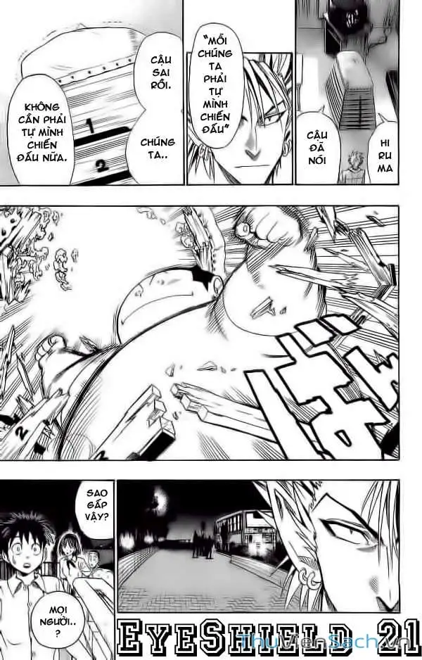 Truyện Tranh Lá Chắn Mắt - Eyeshield 21 trang 6