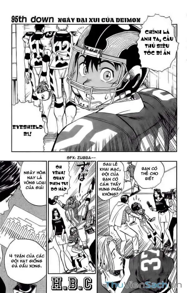 Truyện Tranh Lá Chắn Mắt - Eyeshield 21 trang 6