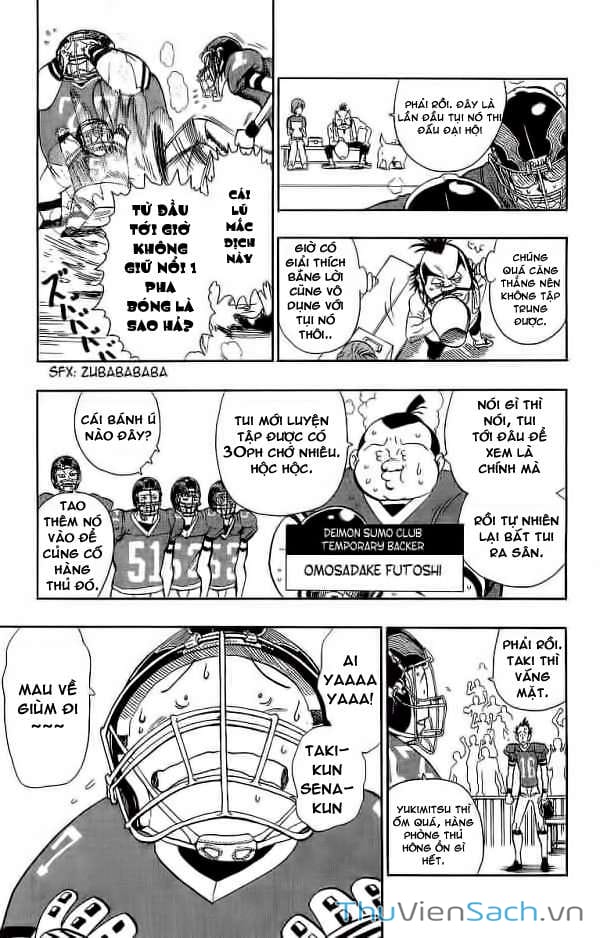 Truyện Tranh Lá Chắn Mắt - Eyeshield 21 trang 6