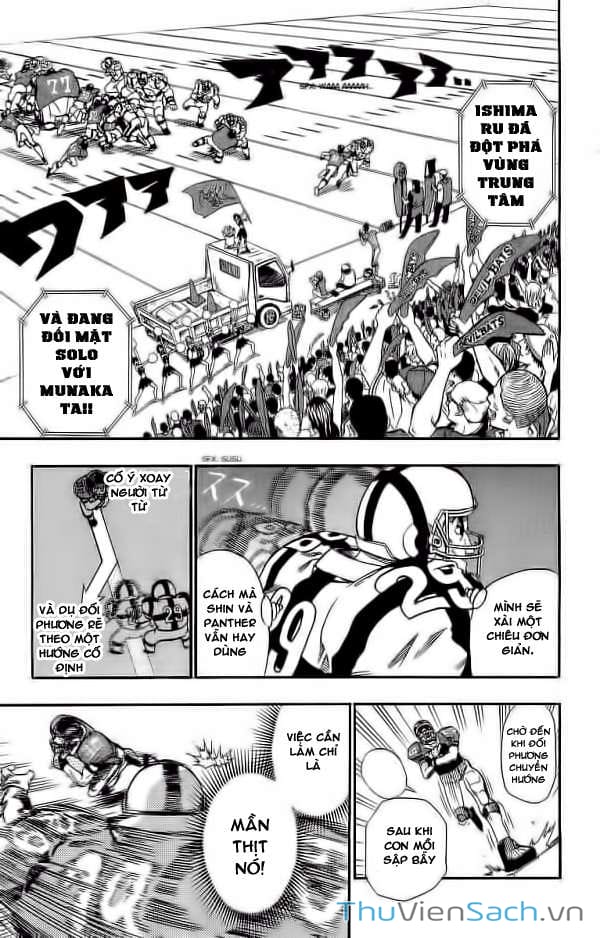 Truyện Tranh Lá Chắn Mắt - Eyeshield 21 trang 6