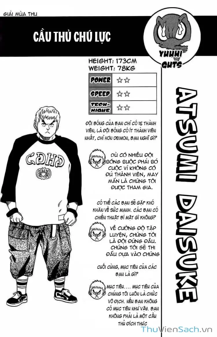 Truyện Tranh Lá Chắn Mắt - Eyeshield 21 trang 6