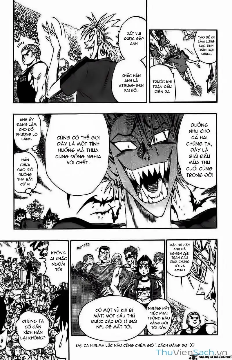 Truyện Tranh Lá Chắn Mắt - Eyeshield 21 trang 6