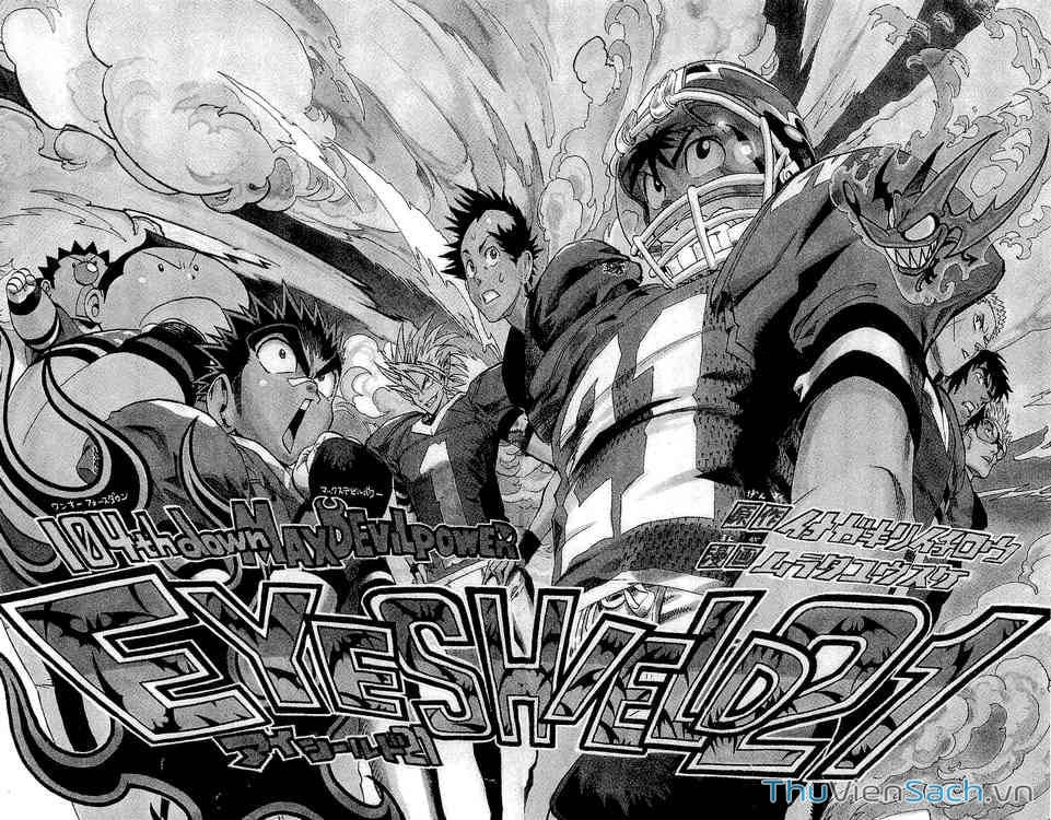 Truyện Tranh Lá Chắn Mắt - Eyeshield 21 trang 6
