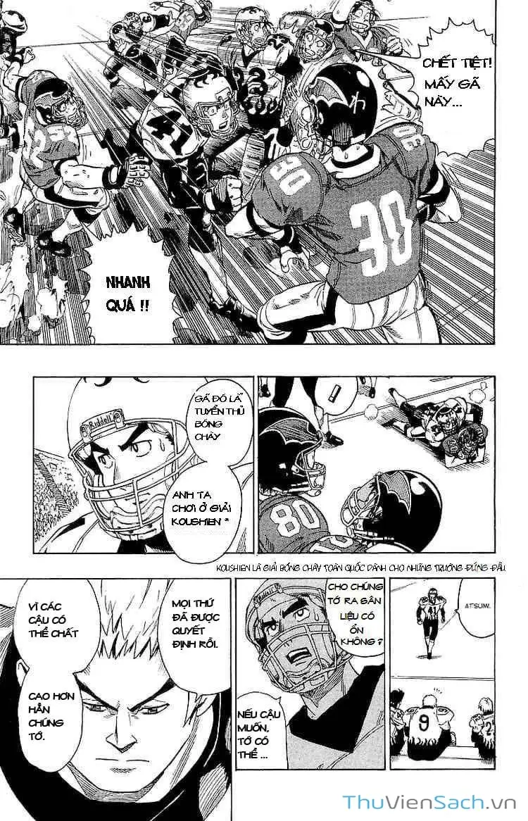 Truyện Tranh Lá Chắn Mắt - Eyeshield 21 trang 6