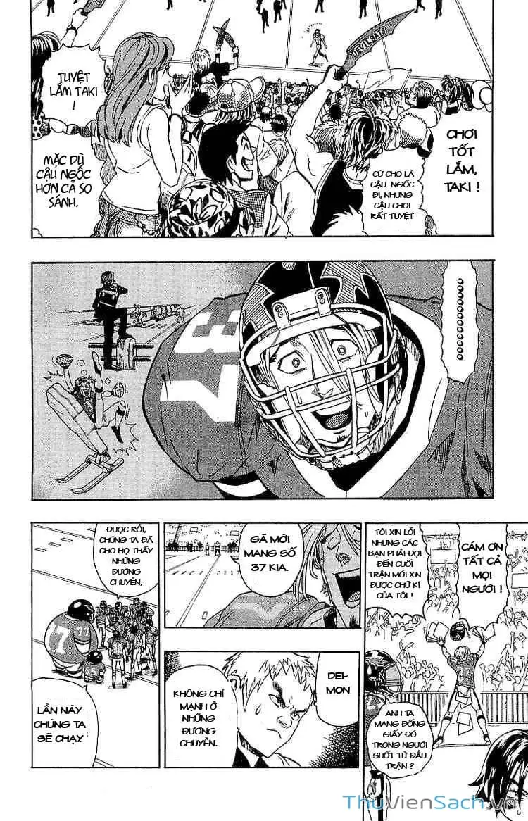 Truyện Tranh Lá Chắn Mắt - Eyeshield 21 trang 6