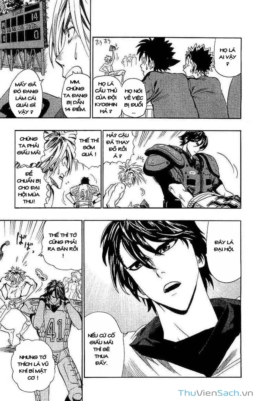 Truyện Tranh Lá Chắn Mắt - Eyeshield 21 trang 6