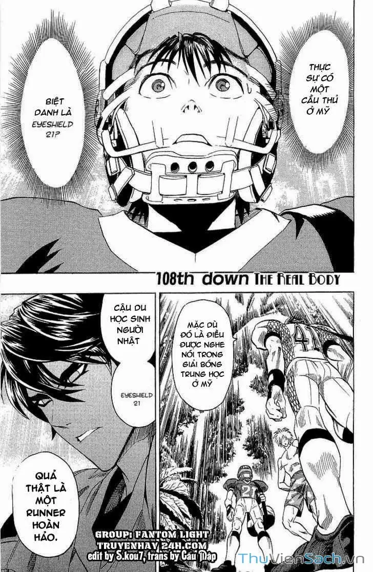 Truyện Tranh Lá Chắn Mắt - Eyeshield 21 trang 6