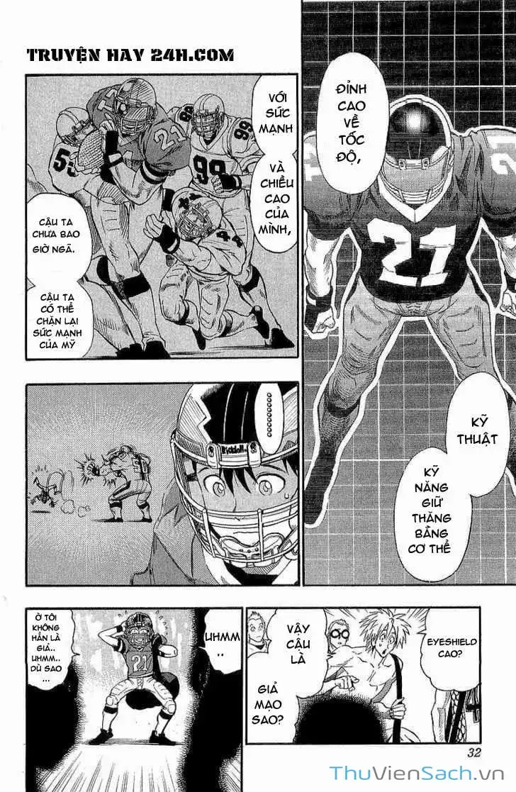 Truyện Tranh Lá Chắn Mắt - Eyeshield 21 trang 6